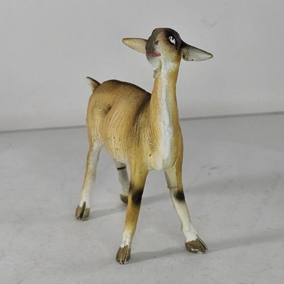 Vintage Ceramic Goat Figurine Hand Painted Nativity *AS IS Multiple Repairs* - Picture 7 of 12